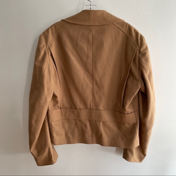 VINTAGE 70’s European Craft Tan Coat - Picture 2 of 10